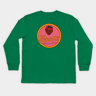 Patrick's Chocolates Kids Long Sleeve T-Shirt